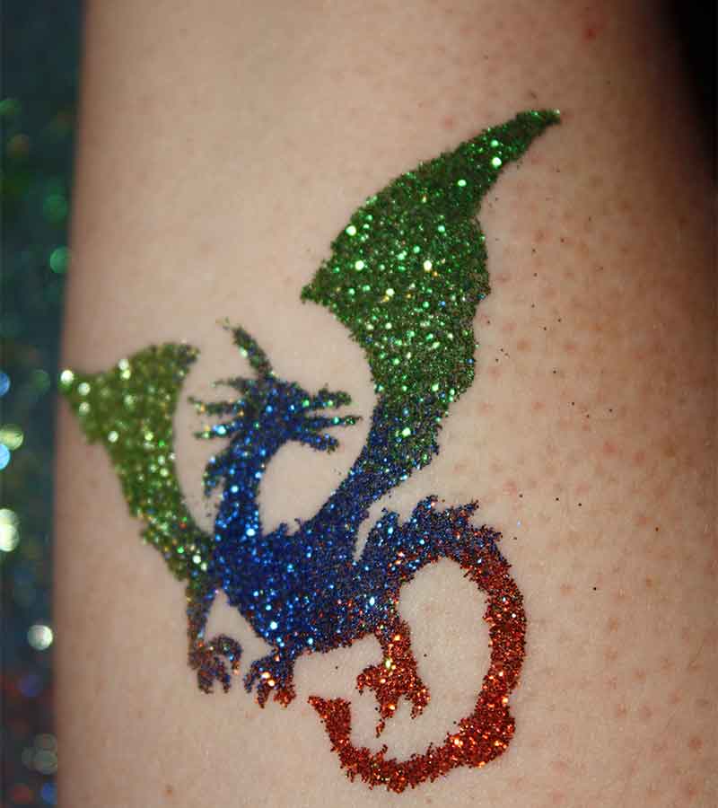 Der Spassmacher Glitzertattoos