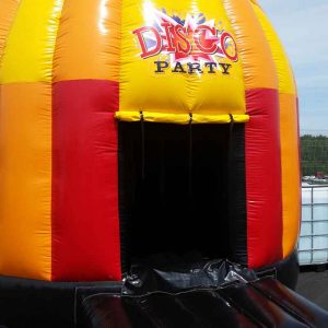 Der Spassmacher Hüpfburg Disco Party