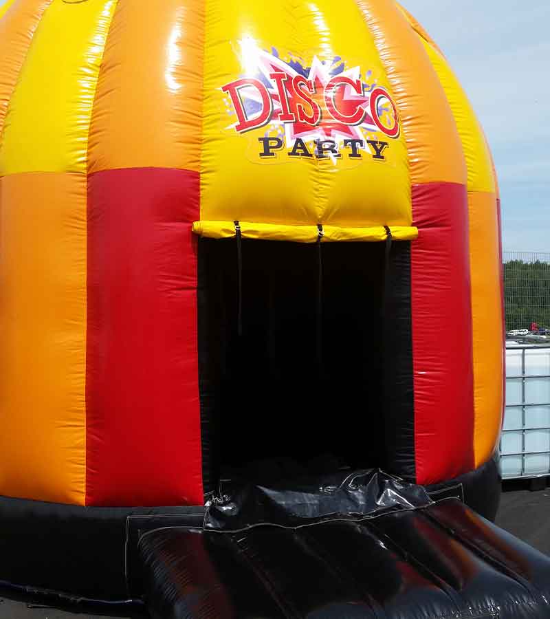 Der Spassmacher Hüpfburg Disco Party