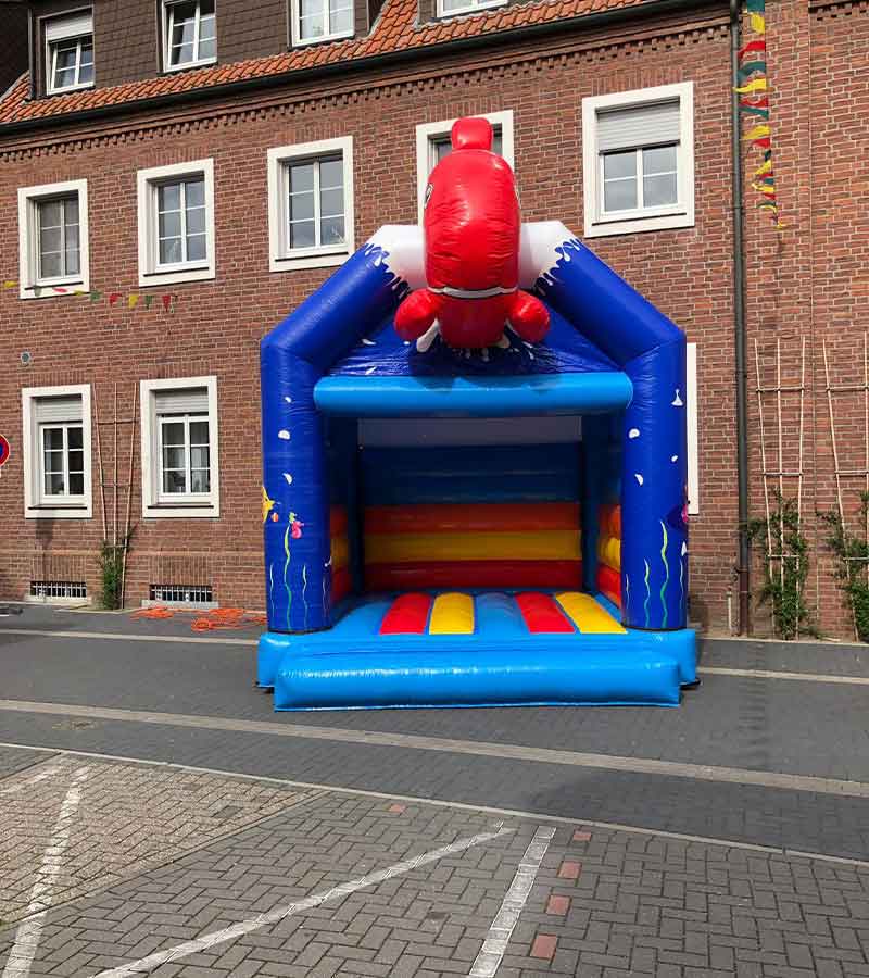 Der Spassmacher Hüpfburg Fisch
