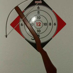 Der Spassmacher Armburst Schissstand mit Saugpfeilen