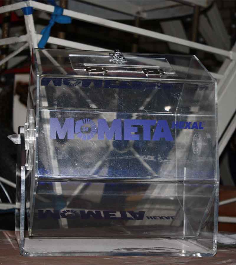 Der Spassmacher Lostrommel Plexiglas