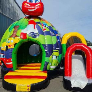 Der Spassmacher Hüpfburg Disco Auto