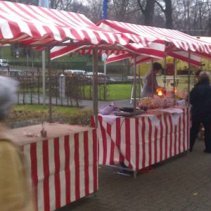Der Spassmacher Marktstand nostalgisch groß
