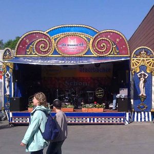 Der Spassmacher Mobile Bühne nostalgisch