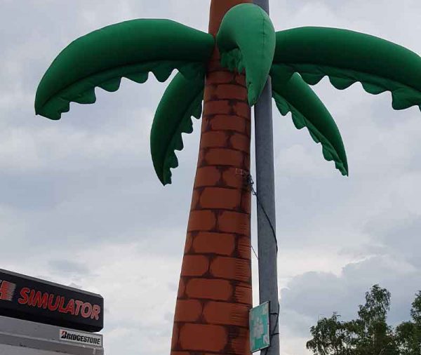 Palme aufblasbar