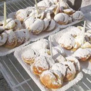 Der Spassmacher Poffertjes im Marktstand