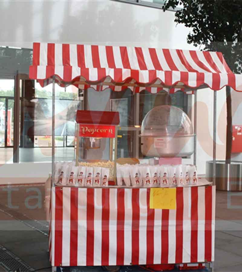 Der Spassmacher Popcornmaschine mit 200 Portionen