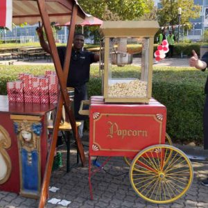 Der Spassmacher Popcornwagen nostalgisch mit 300 Portionen