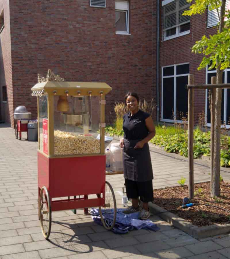 Der Spassmacher Popcornwagen nostalgisch mit 300 Portionen