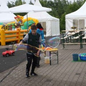 Der Spassmacher Riesenseifenblasen Aktion