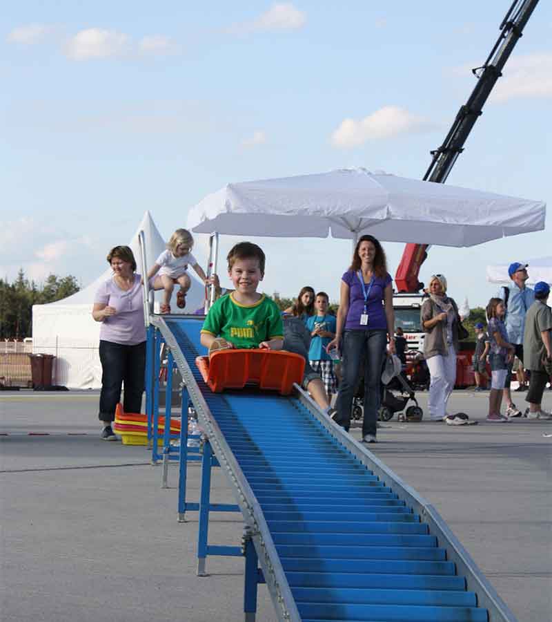 Der Spassmacher Rollenrutsche