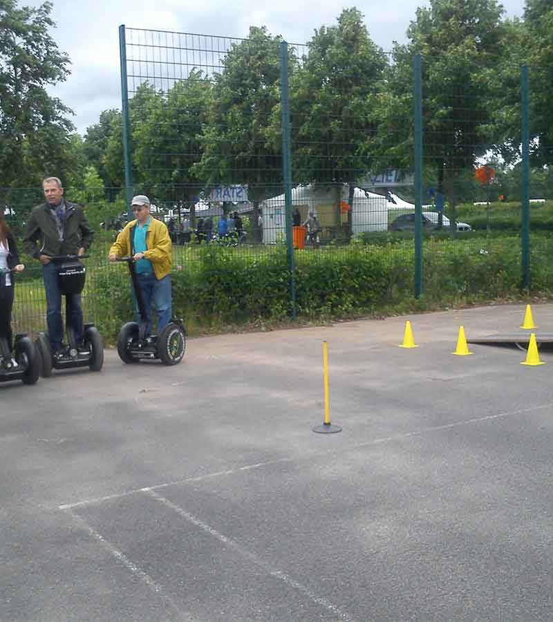 Der Spassmacher Segway Parkour 3 Segways