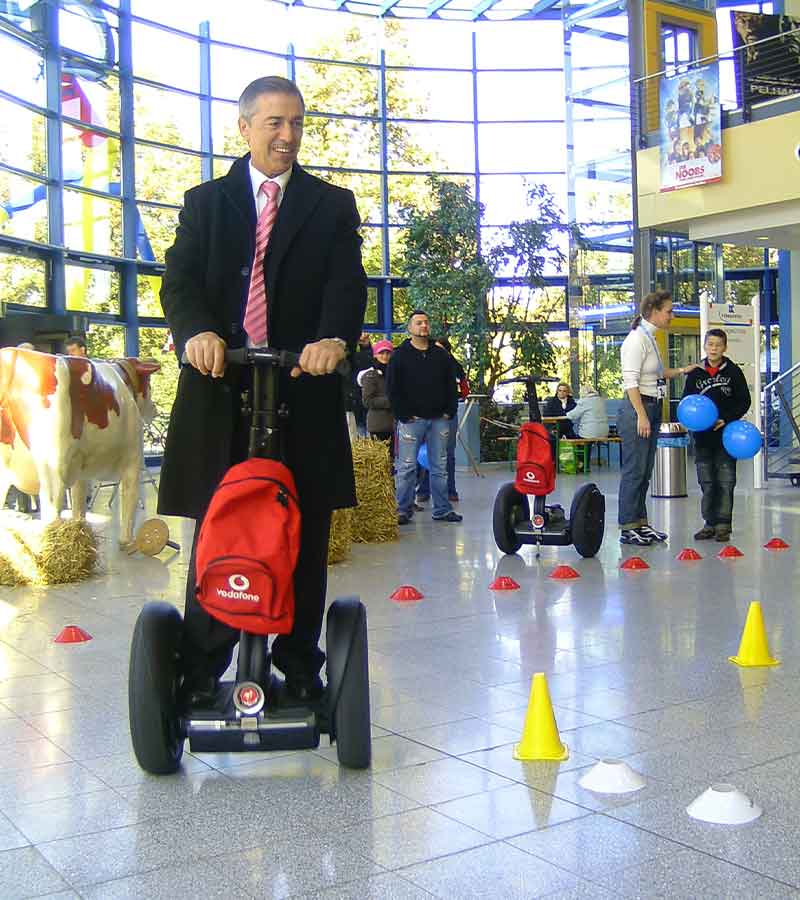 Der Spassmacher Segway Parkour 3 Segways