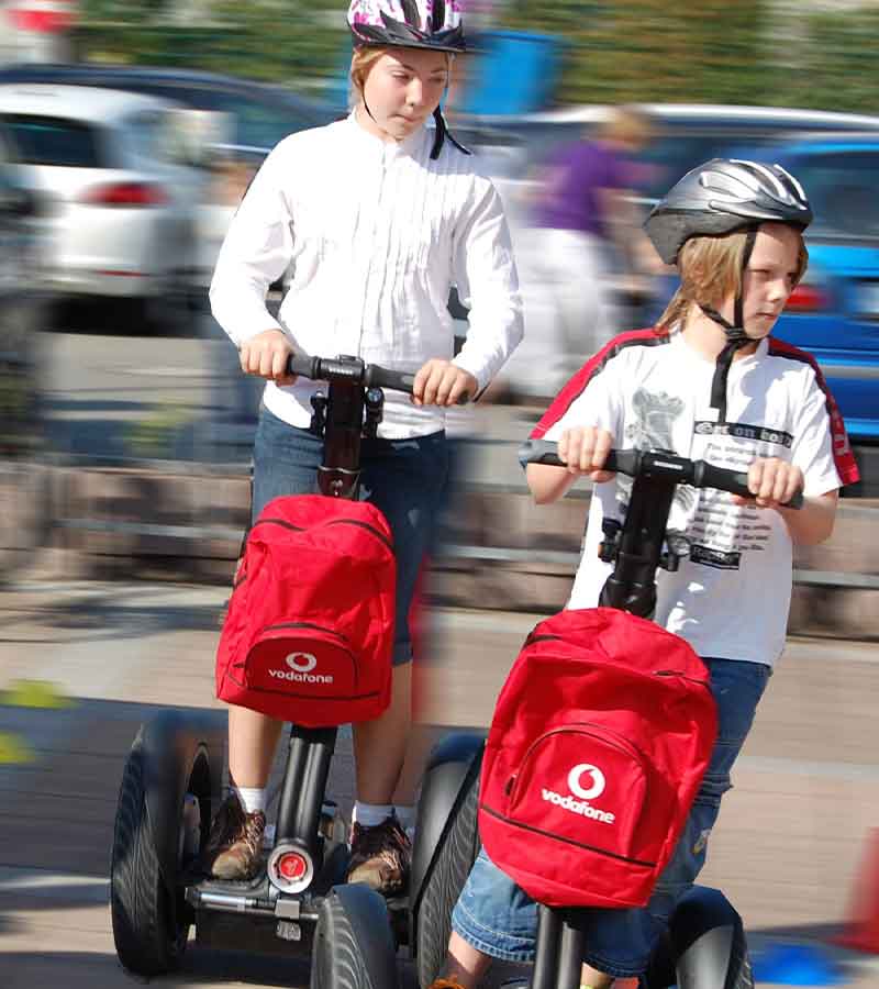 Der Spassmacher Segway Parkour 3 Segways
