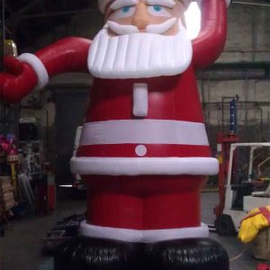Der Spassmacher Weihnachtsmann 5m Höhe