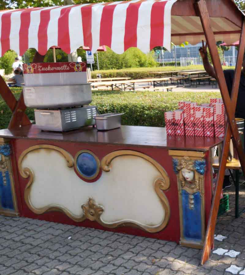 Der Spassmacher Zuckerwatte nostalgisch mit 300 Portionen