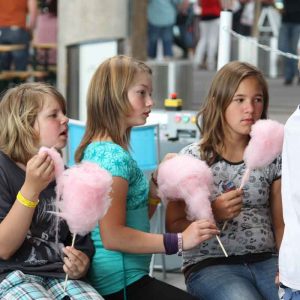 Der Spassmacher Zuckerwatte nostalgisch mit 300 Portionen