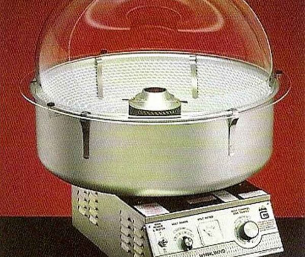 Zuckerwattenmaschine mit 300 Portionen