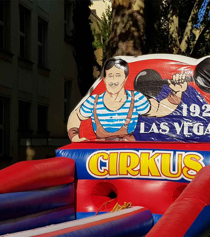 Der Spassmacher Bungee Run Länge ca. 9 Meter