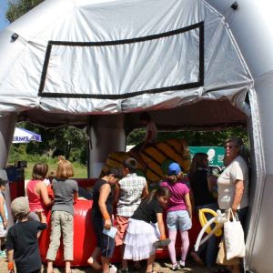Der Spassmacher Air Dome aufblasbares Zelt