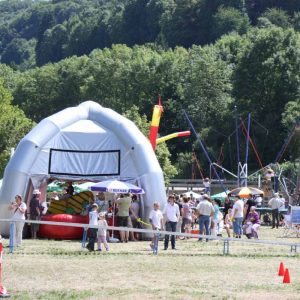 Der Spassmacher Air Dome aufblasbares Zelt