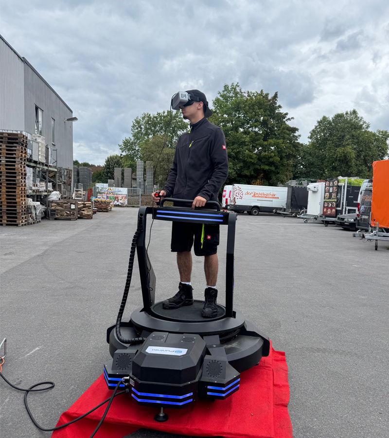 Der Spassmacher 5d VR Simulator Virtuelle Welten zum Anfassen