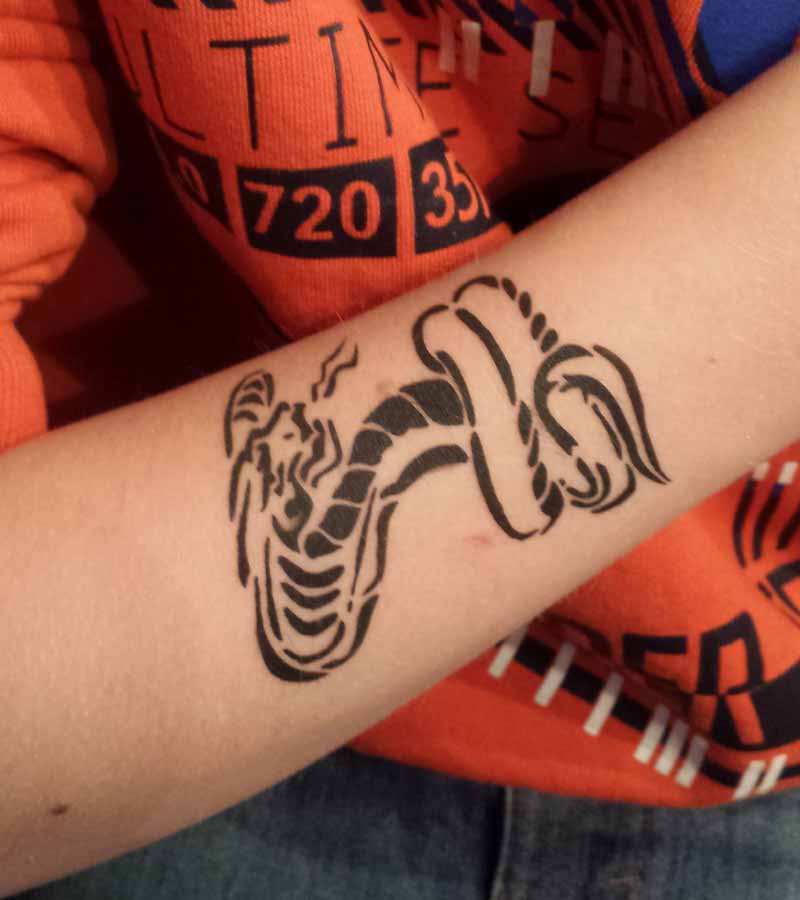 Der Spassmacher Airbursh Tattoo