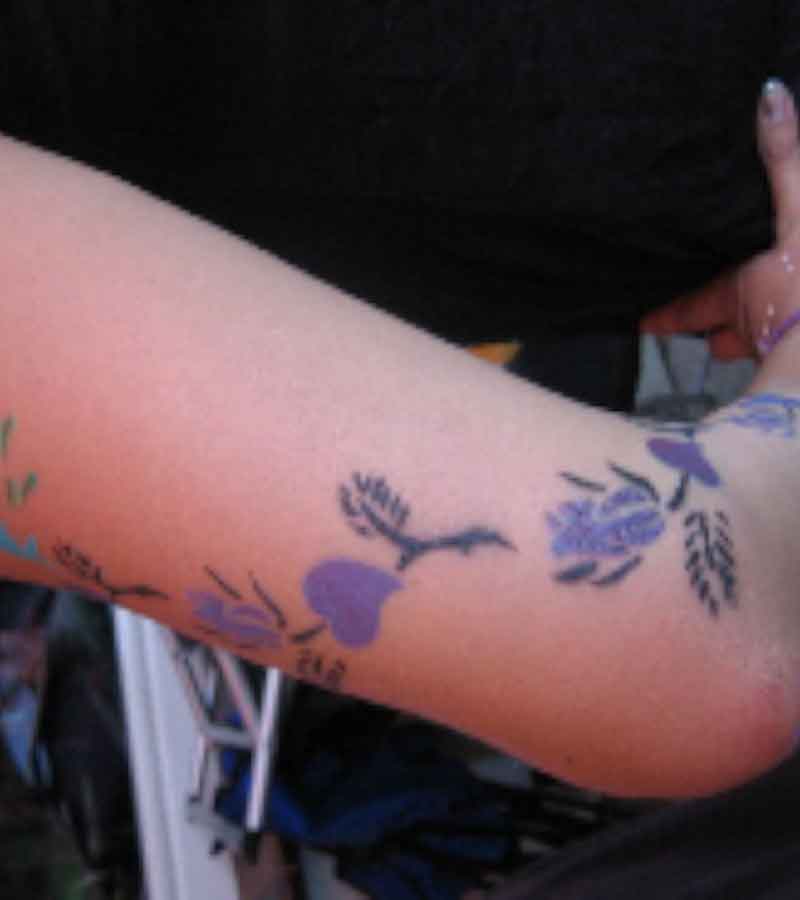 Der Spassmacher Airbursh Tattoo