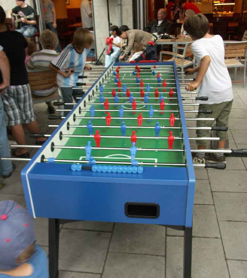 Der Spassmacher fussball 8 Personen Kicker