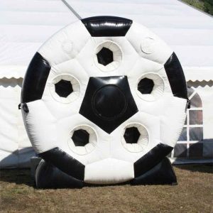 Der Spassmacher Fussball Torwand rund-drehend