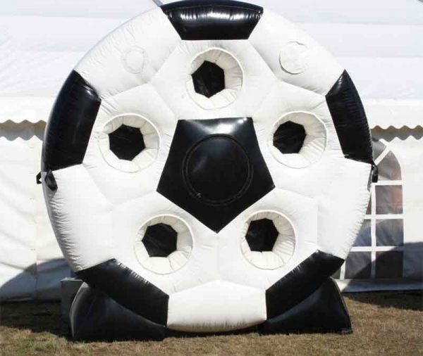 Fussball Torwand rund-drehend