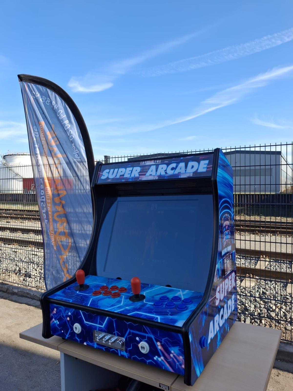 Der Spassmacher Retro Arcadeautomat Tischgerät