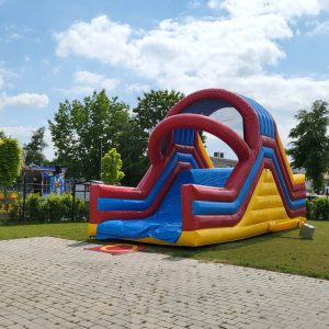 Der Spassmacher Hüpfburg Abenteuer Kletterrutsche