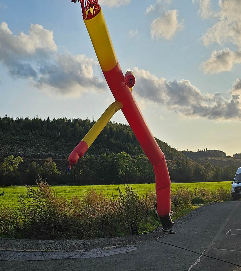 Der Spassmacher Airdancer 1 beinig
