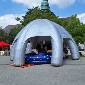 Der Spassmacher Air Dome aufblasbares Zelt