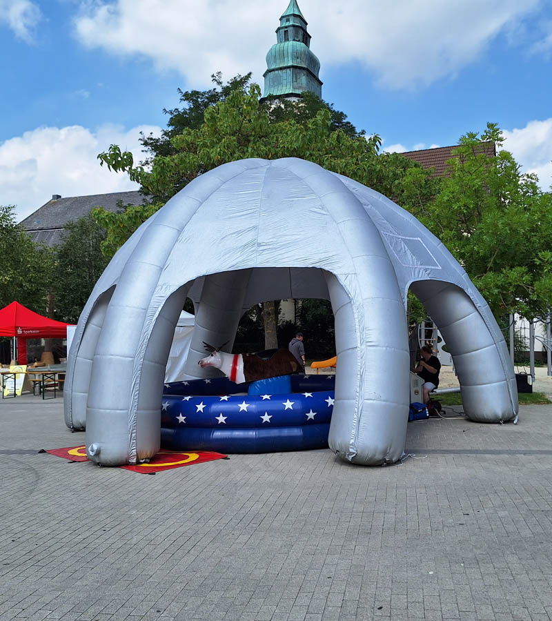 Der Spassmacher Air Dome aufblasbares Zelt