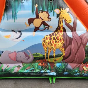 Der Spassmacher Hüpfburg Amazonas Hindernisbahn