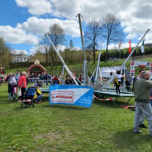 Der Spassmacher Bungee Trampolin 4-er Anlage
