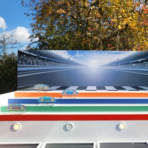 Der Spassmacher Derbyrennen Autorennen