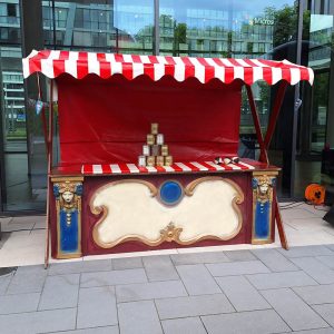 Der Spassmacher Dosenwurfstand (nostalgisch)
