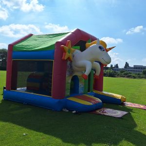 Der Spassmacher Hüpfburg Einhorn
