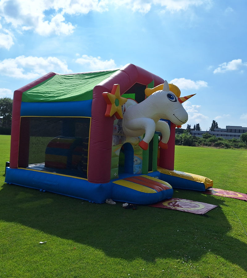 Der Spassmacher Hüpfburg Einhorn