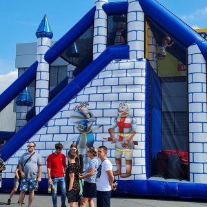 Der Spassmacher Hüpfburg Basejump Freefall