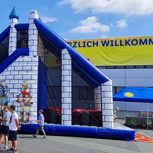 Der Spassmacher Hüpfburg Basejump Freefall