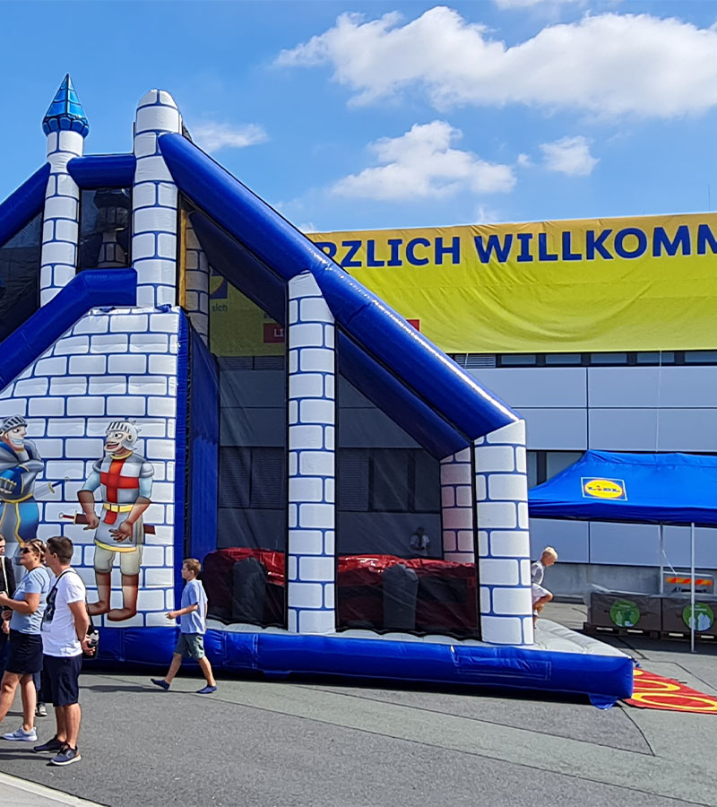 Der Spassmacher Hüpfburg Basejump Freefall