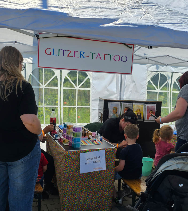 Der Spassmacher Glitzertattoos