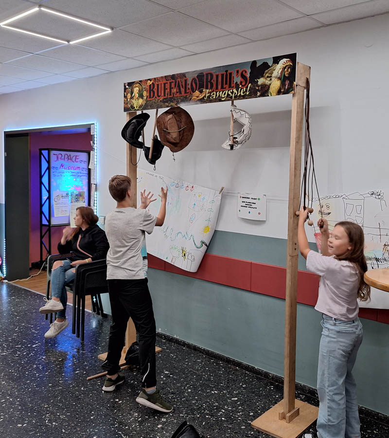 Der Spassmacher Hutfangspiel