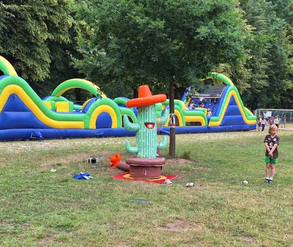 Kaktus Werfen aufblasbar