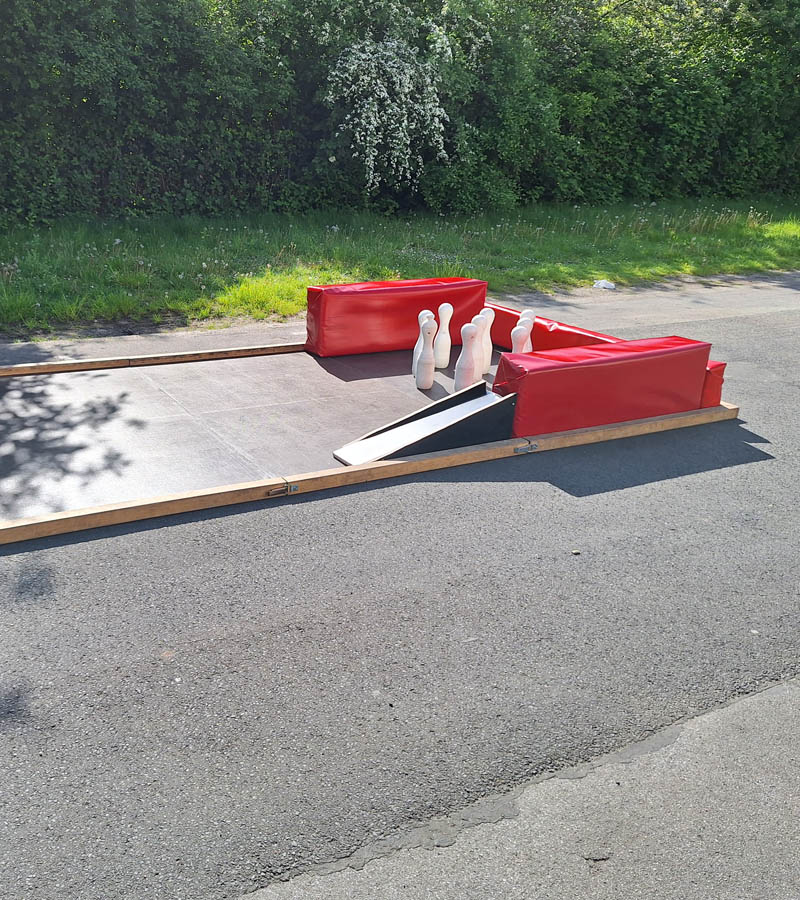 Der Spassmacher Mobile Kelgelbahn